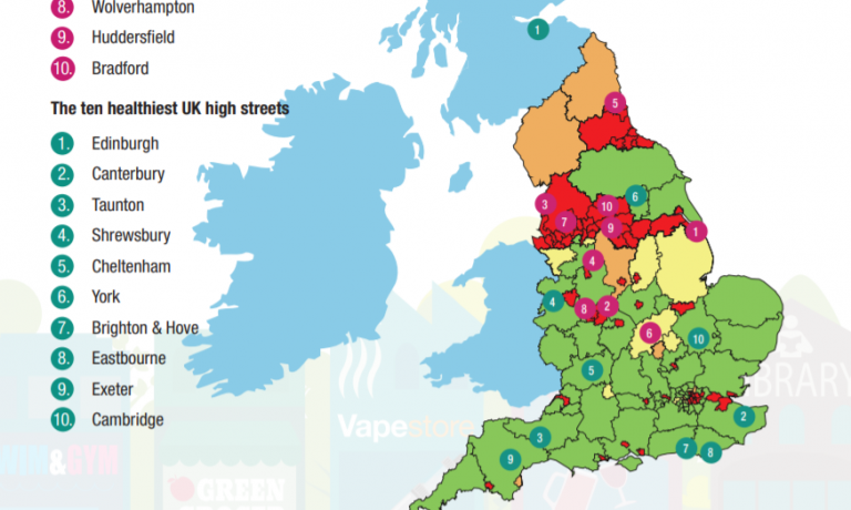 Telford’s unhealthy high streets